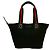Gucci Sherry Linie GG Canvas Nylon Leder Tote Bag Schwarz Rot Grün