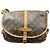 Borsa a Spalla Saumur 30 di Louis Vuitton Marrone Monogramma - vista 2