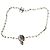 Collana Chanel Perle e Camelia in Cristalli Argento Bianco