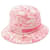 Cappello in cotone D-Bobby di Dior Rosa Bianco  - vista 1