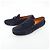 Hermès Hermes Lederschuhe Blau Marineblau - Ansicht 3