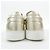 Sneakers in pelle di vitello laminata Chanel D'oro - vista 5
