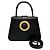 Céline Borsa a tracolla 2way in pelle di vitello Celine Nero - vista 2