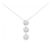 Autre Marque Collana in diamante in oro bianco Au750 Argento