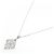 Autre Marque Platin-Halskette mit Diamanten PT900 PT850 Silber - Ansicht 2