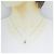 Autre Marque Collana in oro bianco 750 con smeraldi e diamanti Argento - Ansicht 6