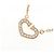 Collana Cartier C Heart Au750 D'oro - vista 3