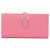 Béarn Hermès Cartera larga Bearn Souffle Epsom Hermes Rosa