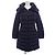 Abrigo de Plumas Moncler FLAMMETTE Azul Azul marino