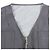Dior Meilleur Gilet Zippé Multi Poches en Nylon Gris - vue 2