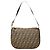 Fendi Borsa a spalla in tela FF Zucca marrone