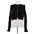 Paco Rabanne Cardigan mit Reißverschluss Schwarz Baumwolle XS