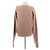 Paco Rabanne Zweifarbiger Wollpullover Beige - Ansicht 2