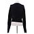 Paco Rabanne Strickpullover mit Ausschnitt Blau Navy XS Marineblau - Ansicht 2