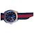 Relógio Gucci G-Timeless com Pulseira Web Preto Vermelho Azul