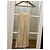 Hermès Camisón de seda Beige Crudo Crema Blanco roto - vista 2