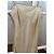 Hermès Camisón de seda Beige Crudo Crema Blanco roto - vista 7