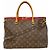 Borsa Pallas Monogram Louis Vuitton Marrone Fuschia