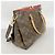 Borsa Pallas Monogram Louis Vuitton Marrone Fuschia - vista 2