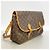 Borsa a Spalla Gibeciere GM Monogramma Louis Vuitton Marrone - vista 2