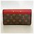 Cartera Larga Pallas Monogram Louis Vuitton Castaño Fucsia - vista 11
