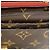 Cartera Larga Pallas Monogram Louis Vuitton Castaño Fucsia - vista 7
