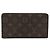 Louis Vuitton Monogram Zip-Around Langbörse Braun Monogramm - view 2