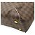 Borsa a spalla Hobo Damier Caissa di Louis Vuitton Marrone Rosa Damier ebene - vista 4