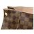 Borsa a spalla Hobo Damier Caissa di Louis Vuitton Marrone Rosa Damier ebene - vista 9