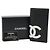 CHANEL Cartera Larga Bi-fold de Cuero Cambon con Marca Coco Negro Rosa Blanco - vista 10