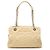 Timeless Chanel Weiß Petite Caviar Zeitloser Tote Roh