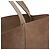 Bolsa Spin média em camurça marrom Chloé Taupe - vista 7