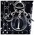 Dior Mini Nero in Velluto Cannage Decorato con Strass Lady Dior - vista 5