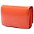 Wallet On Chain Chanel Orange CC Geldbörse aus Lackcaviar mit Kette Rot - Ansicht 2