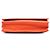 Wallet On Chain Chanel Orange CC Geldbörse aus Lackcaviar mit Kette Rot - Ansicht 3