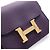 Portafoglio Slim Constance Evercolor Viola Hermès Porpora Viola scuro - vista 11