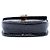 Borsa a tracolla Kaia Monogram in pelle di coccodrillo nera di Saint Laurent Nero - vista 3