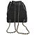 Mochila Gabrielle pequena em couro envelhecido acolchoado preto Chanel - vista 2