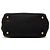 Borsa a tracolla in tela nera Canapa logo Prada piccola Nero - vista 3