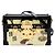 Louis Vuitton Petite Malle in Vernis Monogram Beige con Stickers