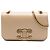 Céline Celine Borsa a Tracolla Triomphe in Pelle di Vitello Beige Medio