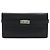 Cartera bi-fold larga Kelly de Hermès Negro - vista 2
