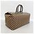 Borsa Boston Louis Vuitton - Damier Greenwich GM N41155 Ebano Damier ebene - vista 2