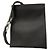 Borsa a tracolla nera Hermès in pelle Swift Nero