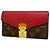 Portafoglio Lungo Pallas Monogramma Louis Vuitton Marrone Fuschia