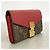 Portafoglio Lungo Pallas Monogramma Louis Vuitton Marrone Fuschia - vista 2