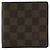 Cartera Bi-fold Marco Damier Louis Vuitton Castaño - vista 2