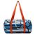 Borsa Duffle 38 Airsilk Cavalcadour di Hermès Blu Multicolore Arancione