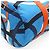 Borsa Duffle 38 Airsilk Cavalcadour di Hermès Blu Multicolore Arancione - vista 4