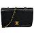 Borsa a Spalla Chanel Diana con Catena Nero